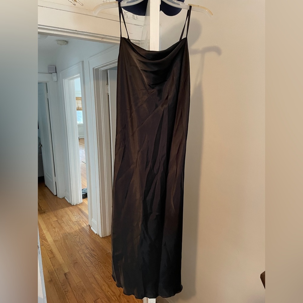 Bebe satin dress